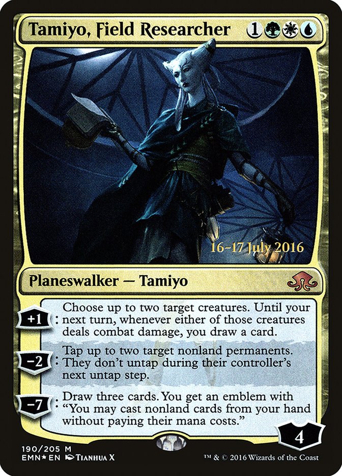 Tamiyo, Field Researcher [Eldritch Moon Prerelease Promos] | GrognardGamesBatavia