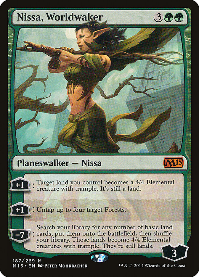 Nissa, Worldwaker [Magic 2015] | GrognardGamesBatavia