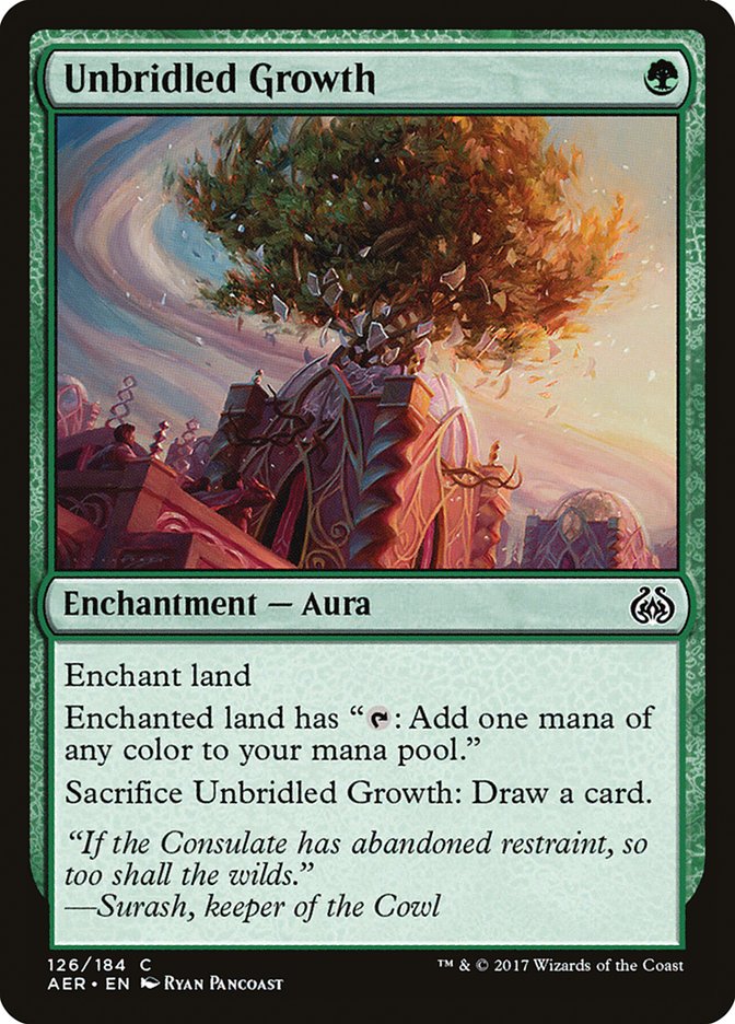 Unbridled Growth [Aether Revolt] | GrognardGamesBatavia