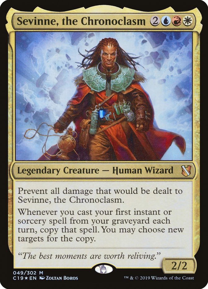 Sevinne, the Chronoclasm [Commander 2019] | GrognardGamesBatavia