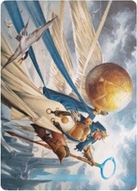 Linvala, Shield of Sea Gate Art Card [Zendikar Rising Art Series] | GrognardGamesBatavia