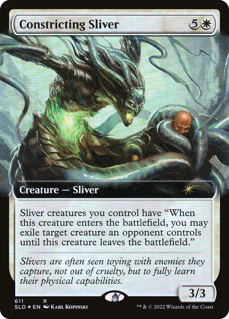 Constricting Sliver (Extended Art) [Secret Lair Drop Promos] | GrognardGamesBatavia