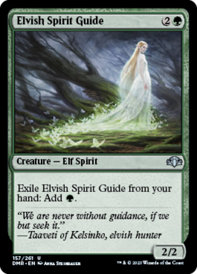 Elvish Spirit Guide [Dominaria Remastered] | GrognardGamesBatavia