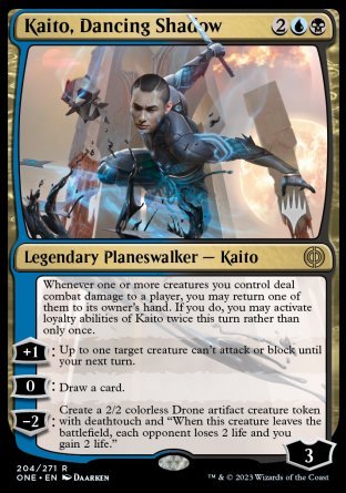 Kaito, Dancing Shadow (Promo Pack) [Phyrexia: All Will Be One Promos] | GrognardGamesBatavia