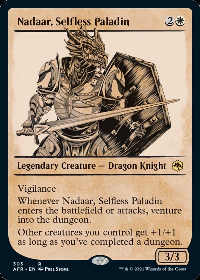 Nadaar, Selfless Paladin (Showcase) [Dungeons & Dragons: Adventures in the Forgotten Realms] | GrognardGamesBatavia