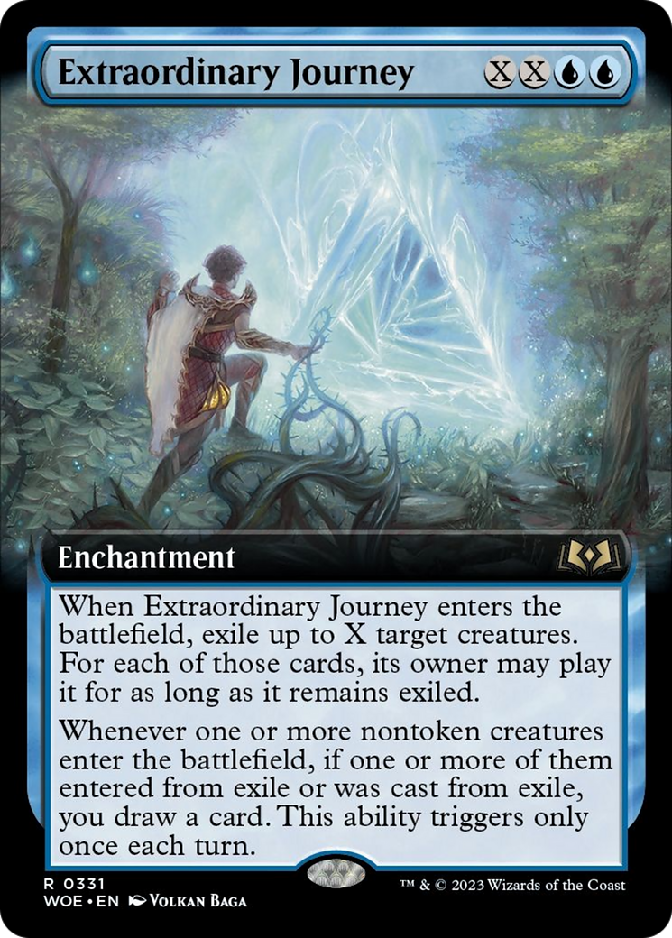 Extraordinary Journey (Extended Art) [Wilds of Eldraine] | GrognardGamesBatavia