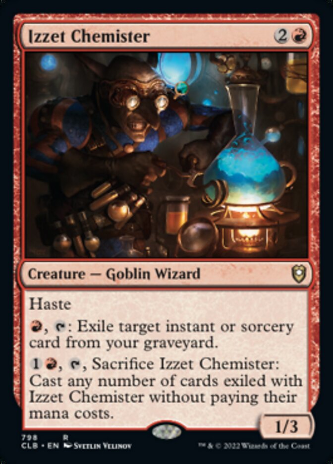 Izzet Chemister [Commander Legends: Battle for Baldur's Gate] | GrognardGamesBatavia