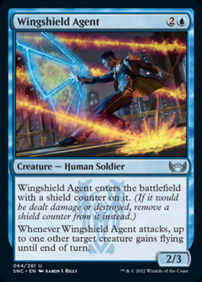 Wingshield Agent [Streets of New Capenna] | GrognardGamesBatavia