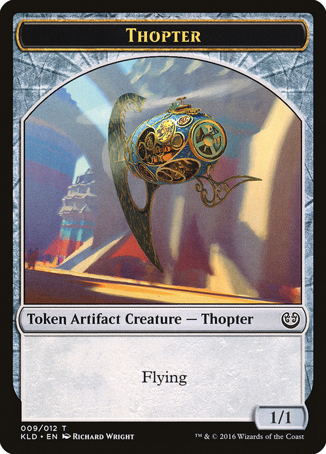 Thopter Token (009/012) [Kaladesh Tokens] | GrognardGamesBatavia