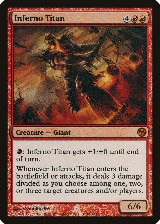 Inferno Titan (Duels of the Planeswalkers Promos) [Duels of the Planeswalkers Promos 2011] | GrognardGamesBatavia