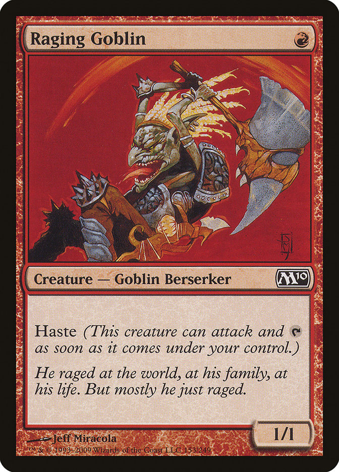 Raging Goblin [Magic 2010] | GrognardGamesBatavia