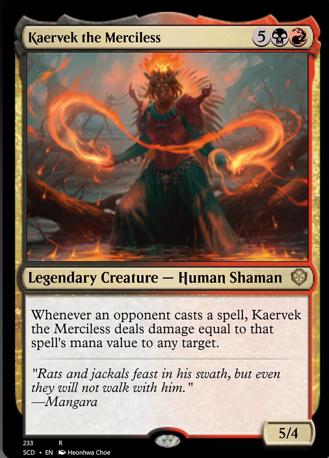 Kaervek the Merciless [Starter Commander Decks] | GrognardGamesBatavia