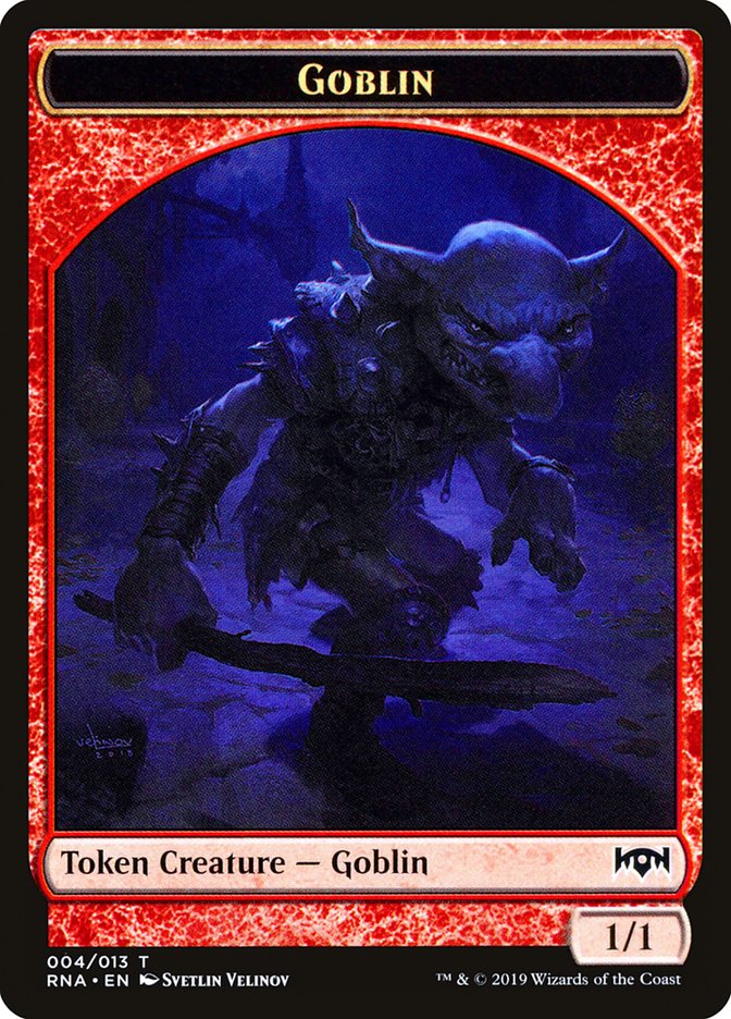 Goblin Token [Ravnica Allegiance Tokens] | GrognardGamesBatavia