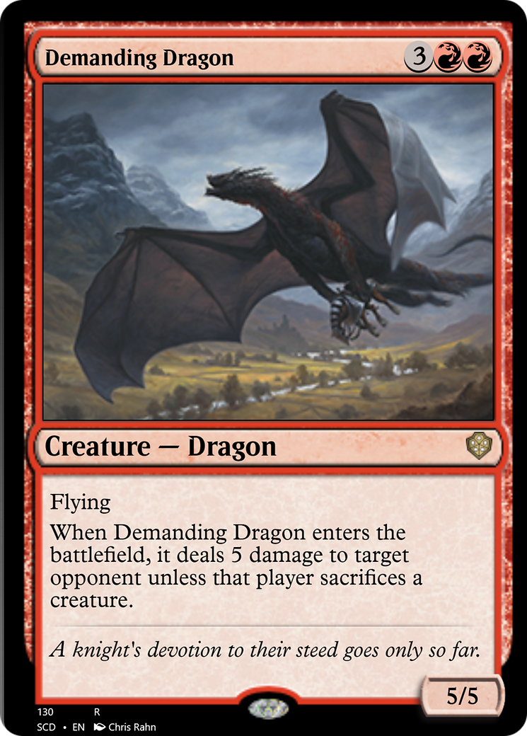 Demanding Dragon [Starter Commander Decks] | GrognardGamesBatavia