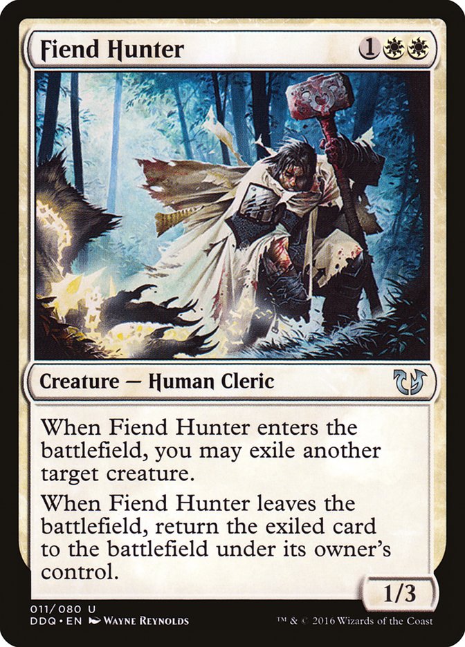 Fiend Hunter [Duel Decks: Blessed vs. Cursed] | GrognardGamesBatavia