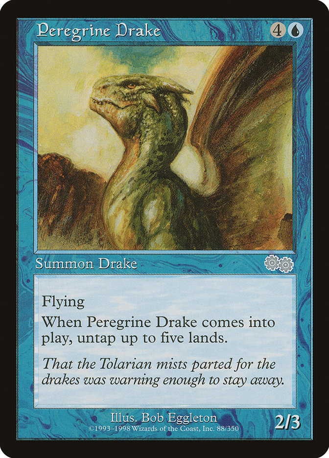 Peregrine Drake [Urza's Saga] | GrognardGamesBatavia