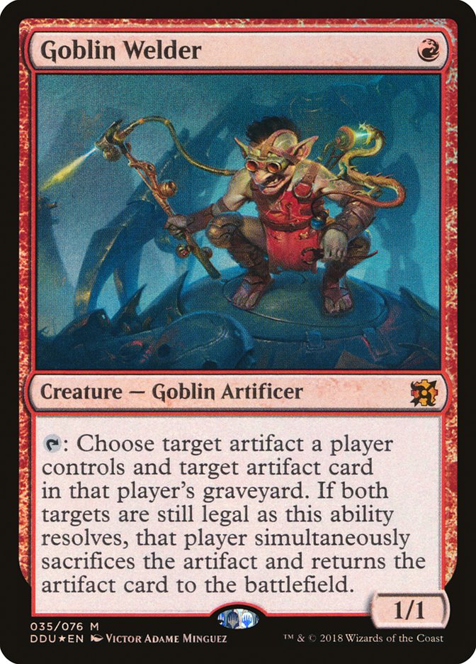 Goblin Welder [Duel Decks: Elves vs. Inventors] | GrognardGamesBatavia