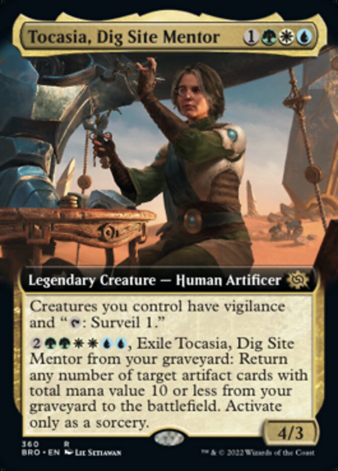 Tocasia, Dig Site Mentor (Extended Art) [The Brothers' War] | GrognardGamesBatavia