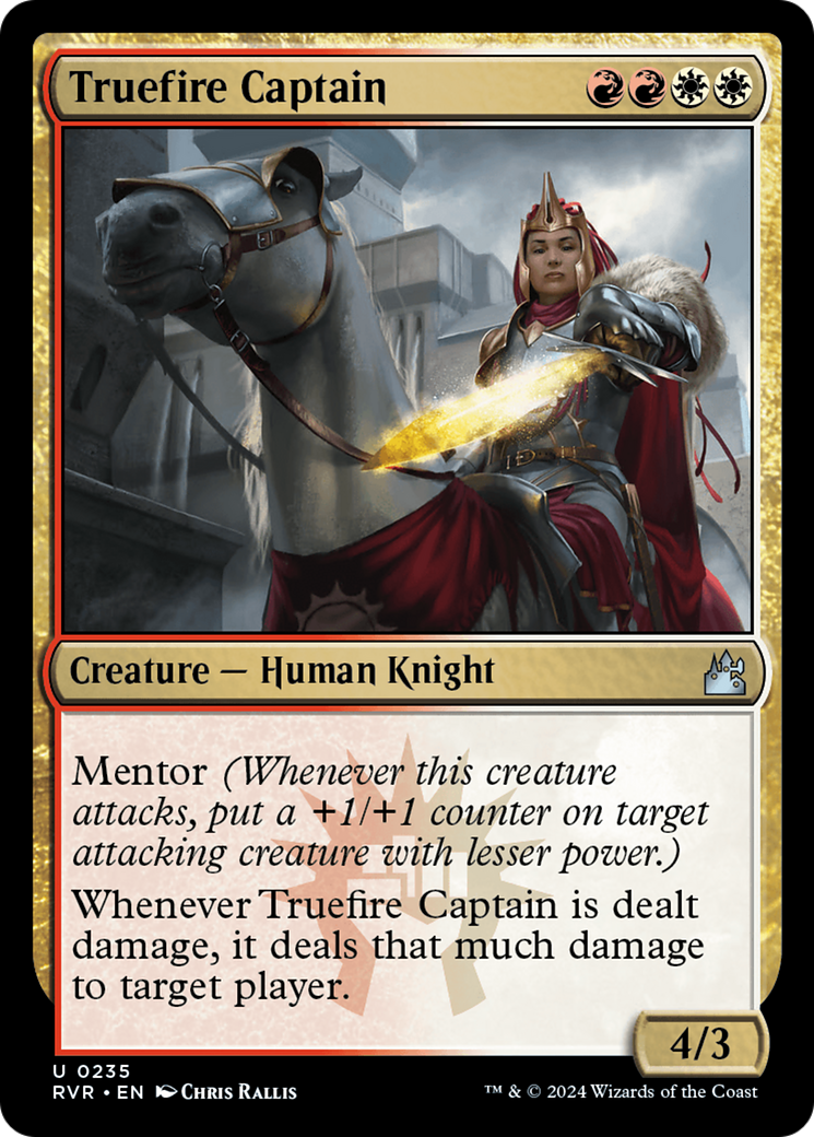 Truefire Captain [Ravnica Remastered] | GrognardGamesBatavia