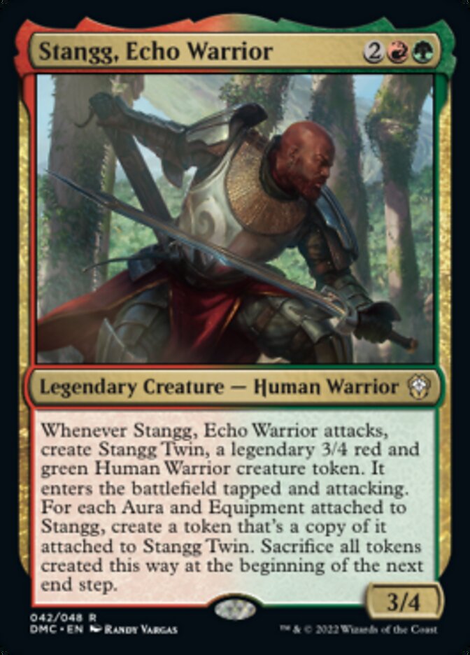 Stangg, Echo Warrior [Dominaria United Commander] | GrognardGamesBatavia