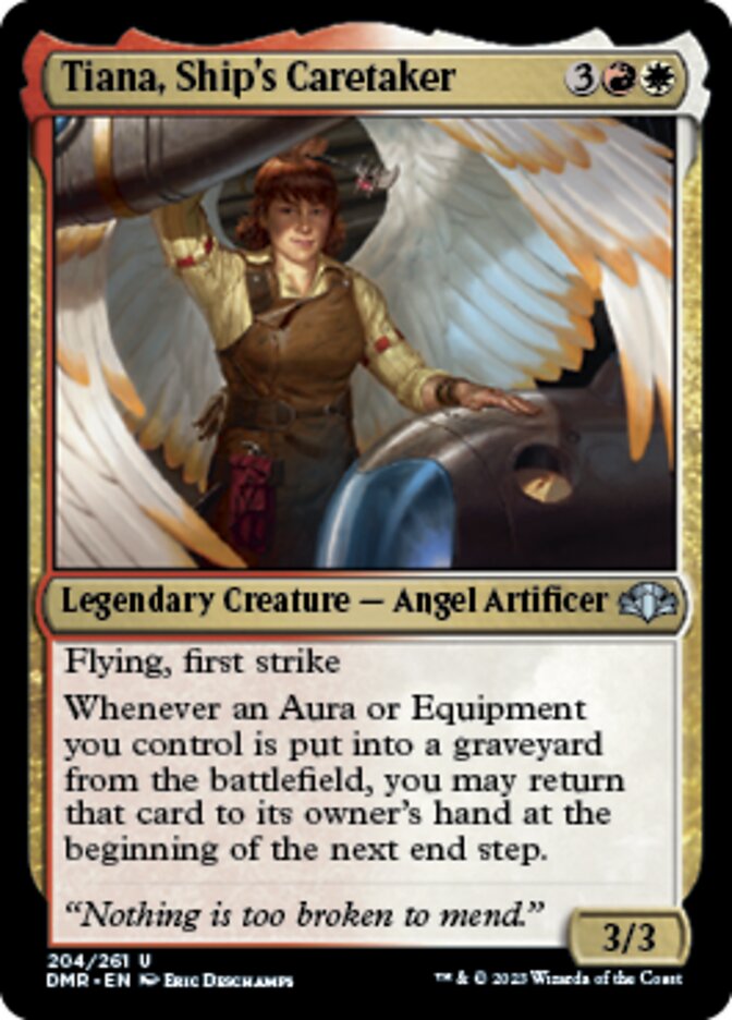 Tiana, Ship's Caretaker [Dominaria Remastered] | GrognardGamesBatavia