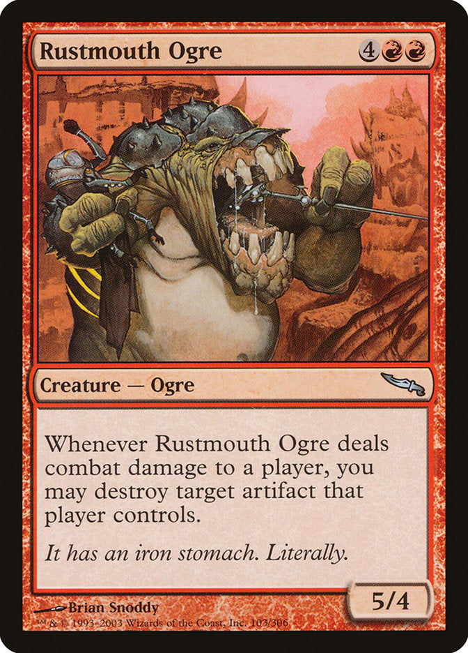 Rustmouth Ogre [Mirrodin] | GrognardGamesBatavia