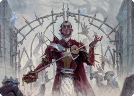 Cemetery Gatekeeper Art Card [Innistrad: Crimson Vow Art Series] | GrognardGamesBatavia