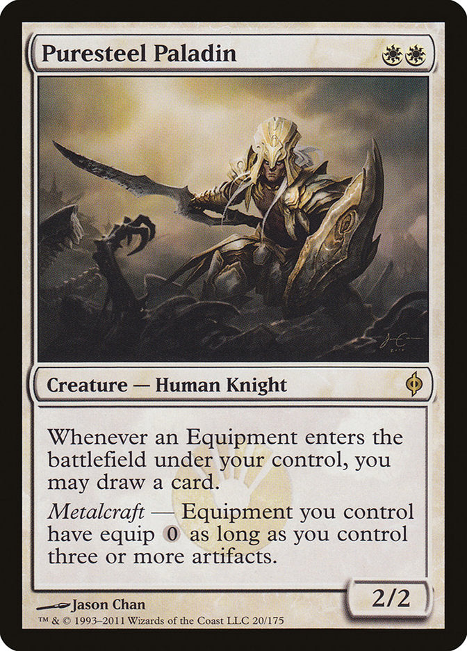 Puresteel Paladin [New Phyrexia] | GrognardGamesBatavia