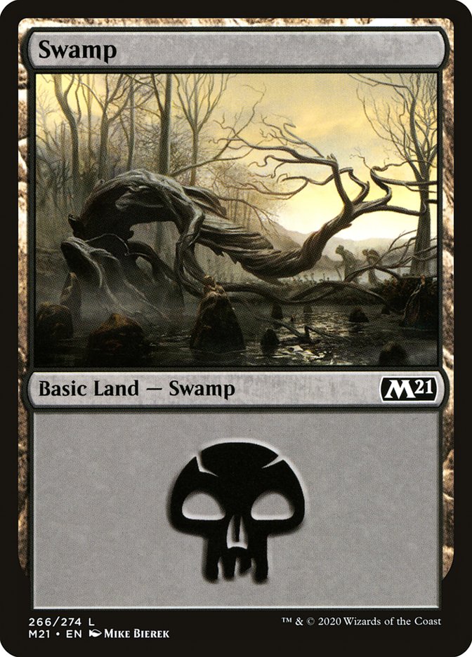 Swamp (266) [Core Set 2021] | GrognardGamesBatavia