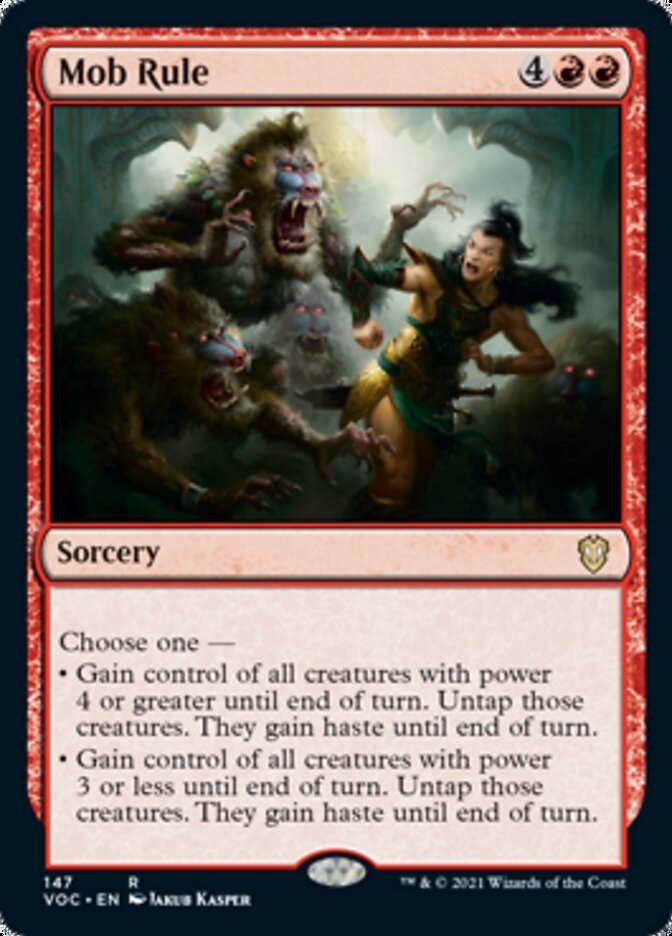 Mob Rule [Innistrad: Crimson Vow Commander] | GrognardGamesBatavia