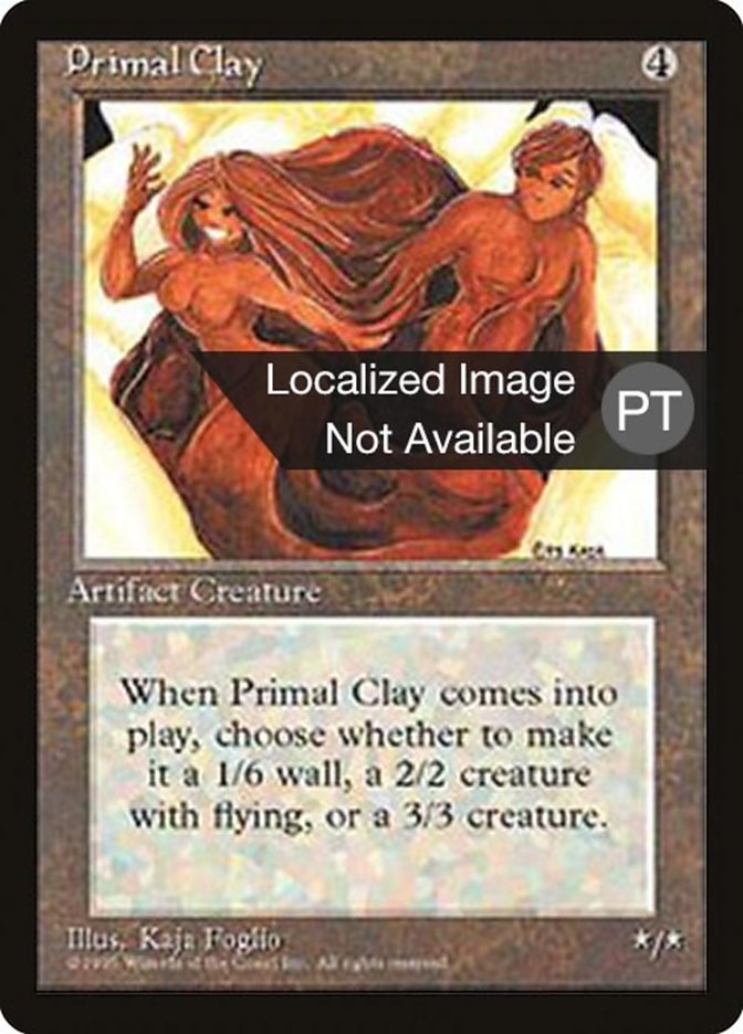 Primal Clay [Fourth Edition (Foreign Black Border)] | GrognardGamesBatavia