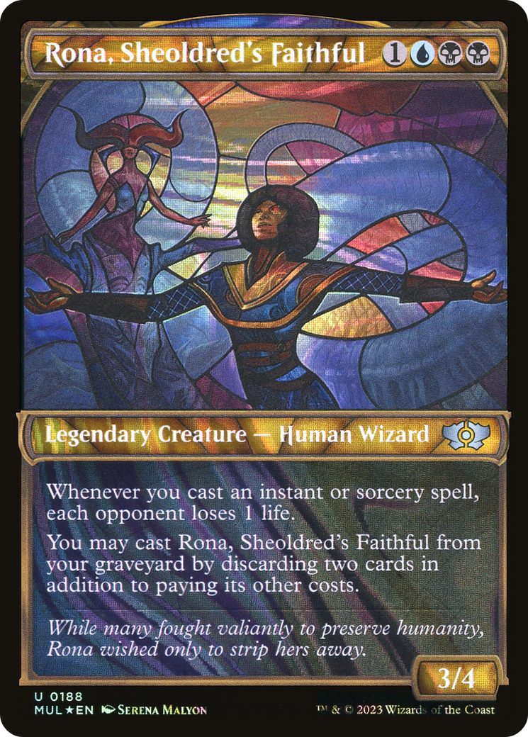 Rona, Sheoldred's Faithful (Halo Foil) [Multiverse Legends] | GrognardGamesBatavia