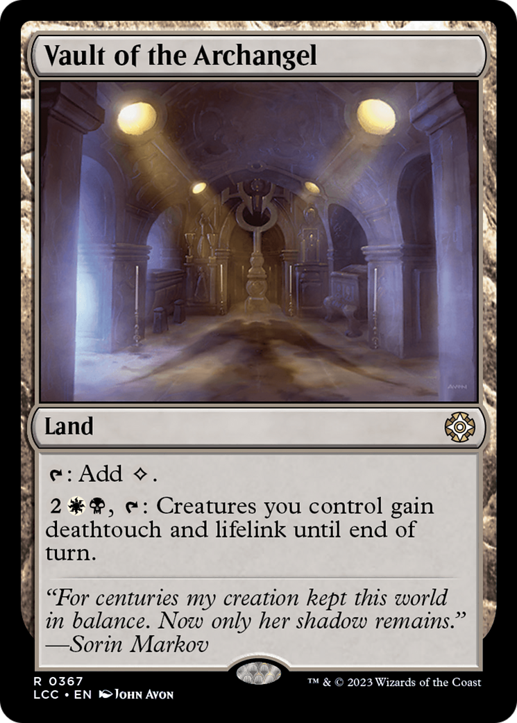 Vault of the Archangel [The Lost Caverns of Ixalan Commander] | GrognardGamesBatavia