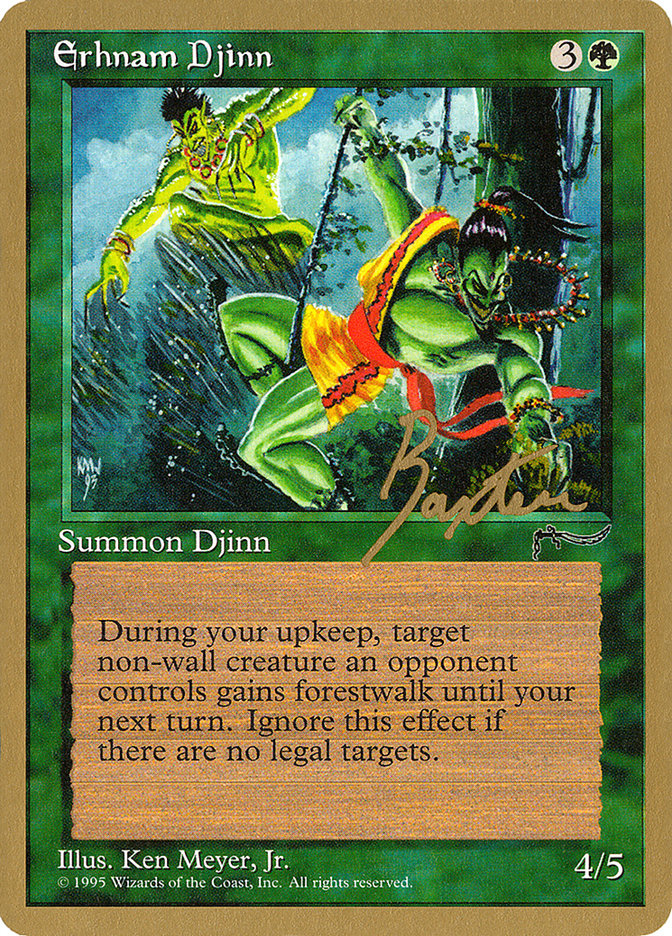 Erhnam Djinn (George Baxter) [Pro Tour Collector Set] | GrognardGamesBatavia