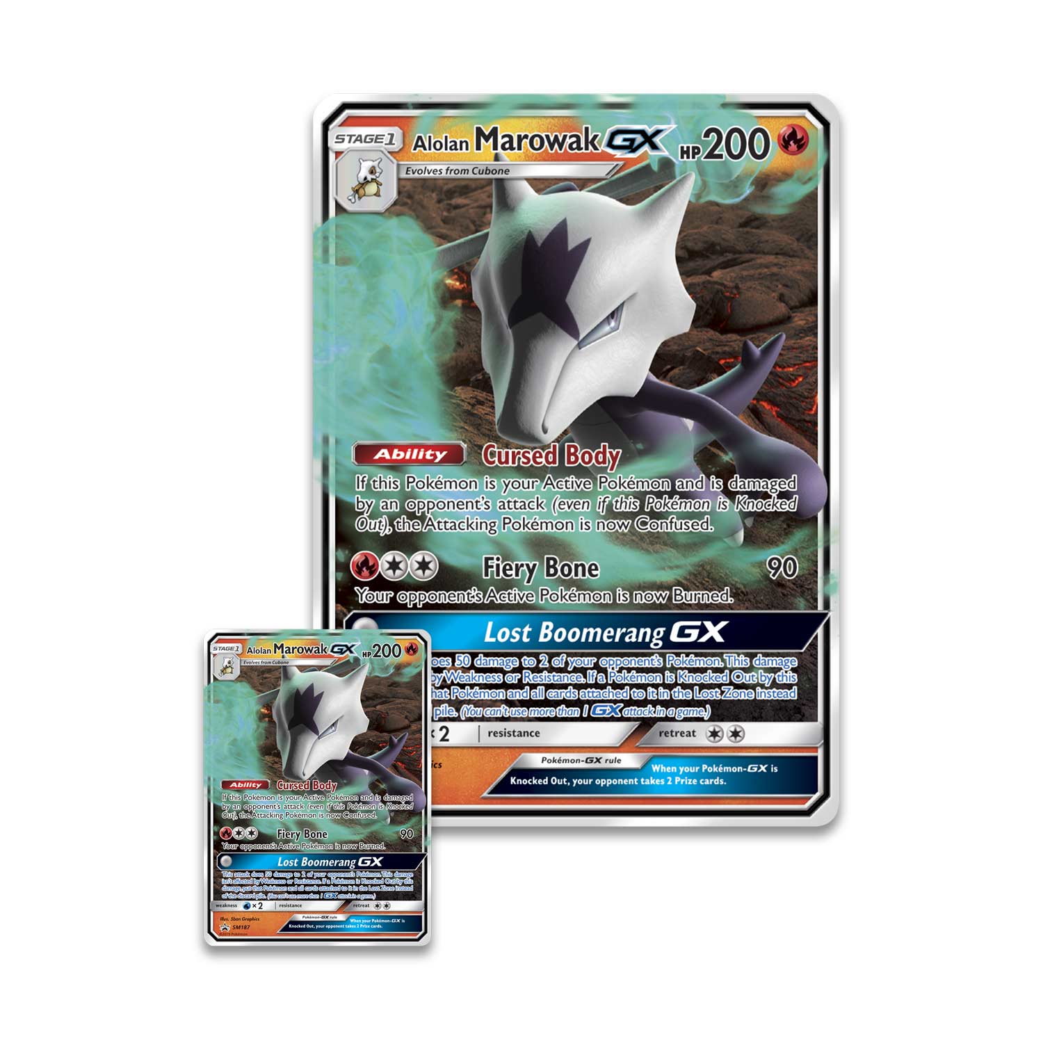 Sun & Moon: Unbroken Bonds - Alolan Marowak GX Box | GrognardGamesBatavia