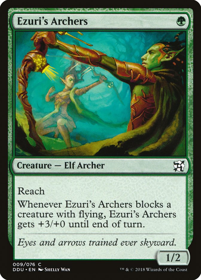 Ezuri's Archers [Duel Decks: Elves vs. Inventors] | GrognardGamesBatavia