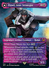 Prowl, Stoic Strategist // Prowl, Pursuit Vehicle (Shattered Glass) [Universes Beyond: Transformers] | GrognardGamesBatavia