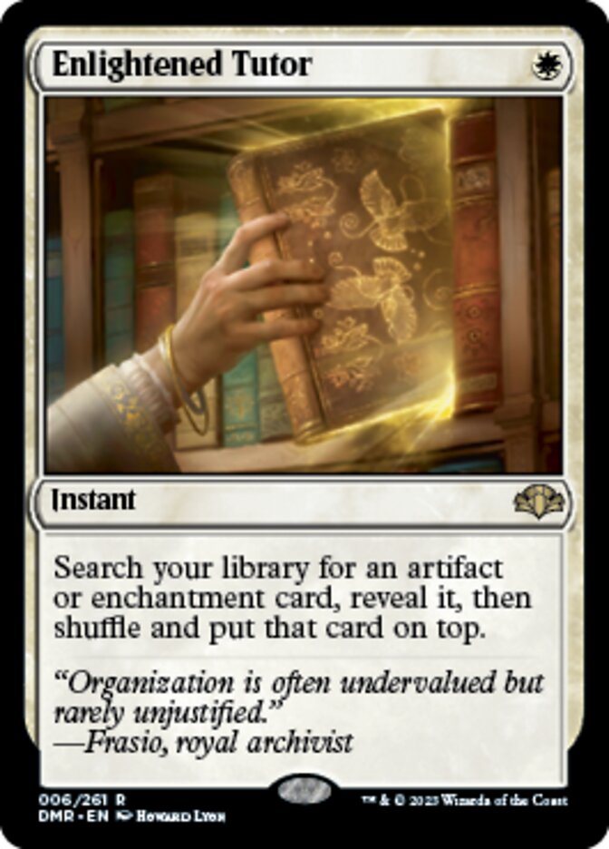 Enlightened Tutor [Dominaria Remastered] | GrognardGamesBatavia