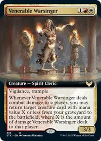 Venerable Warsinger (Extended Art) [Strixhaven: School of Mages] | GrognardGamesBatavia