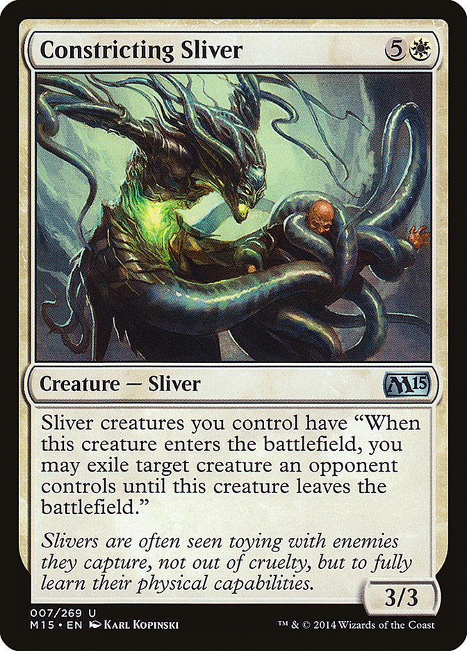 Constricting Sliver [Magic 2015] | GrognardGamesBatavia