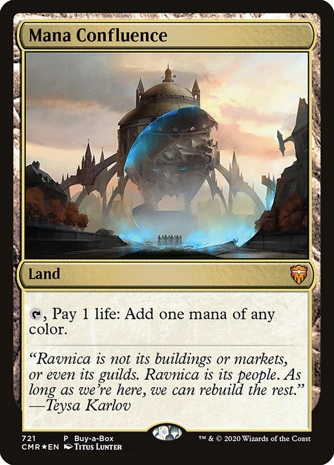 Mana Confluence (Buy-A-Box) [Commander Legends Promos] | GrognardGamesBatavia