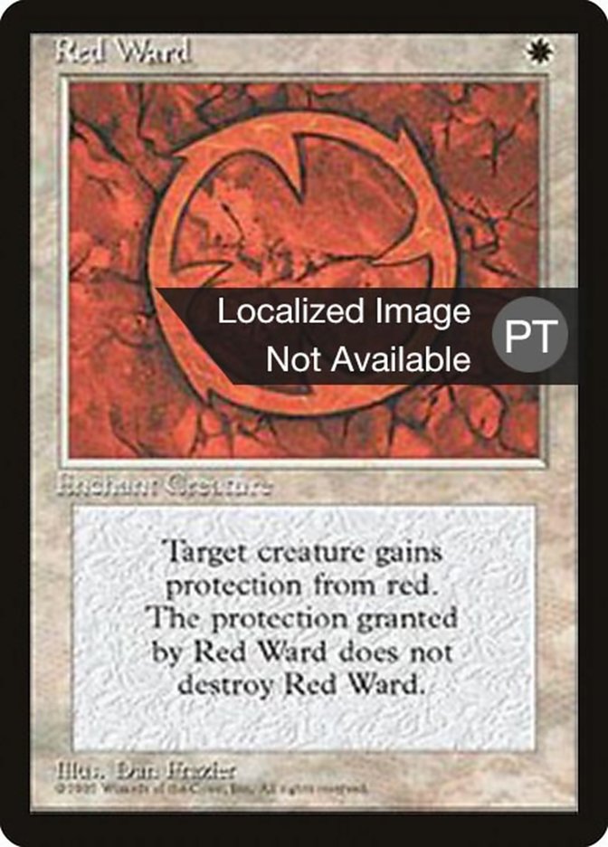 Red Ward [Fourth Edition (Foreign Black Border)] | GrognardGamesBatavia