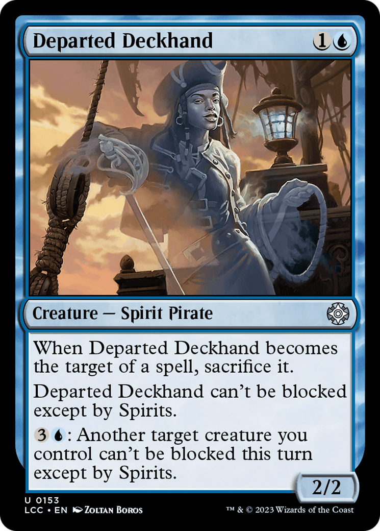 Departed Deckhand [The Lost Caverns of Ixalan Commander] | GrognardGamesBatavia