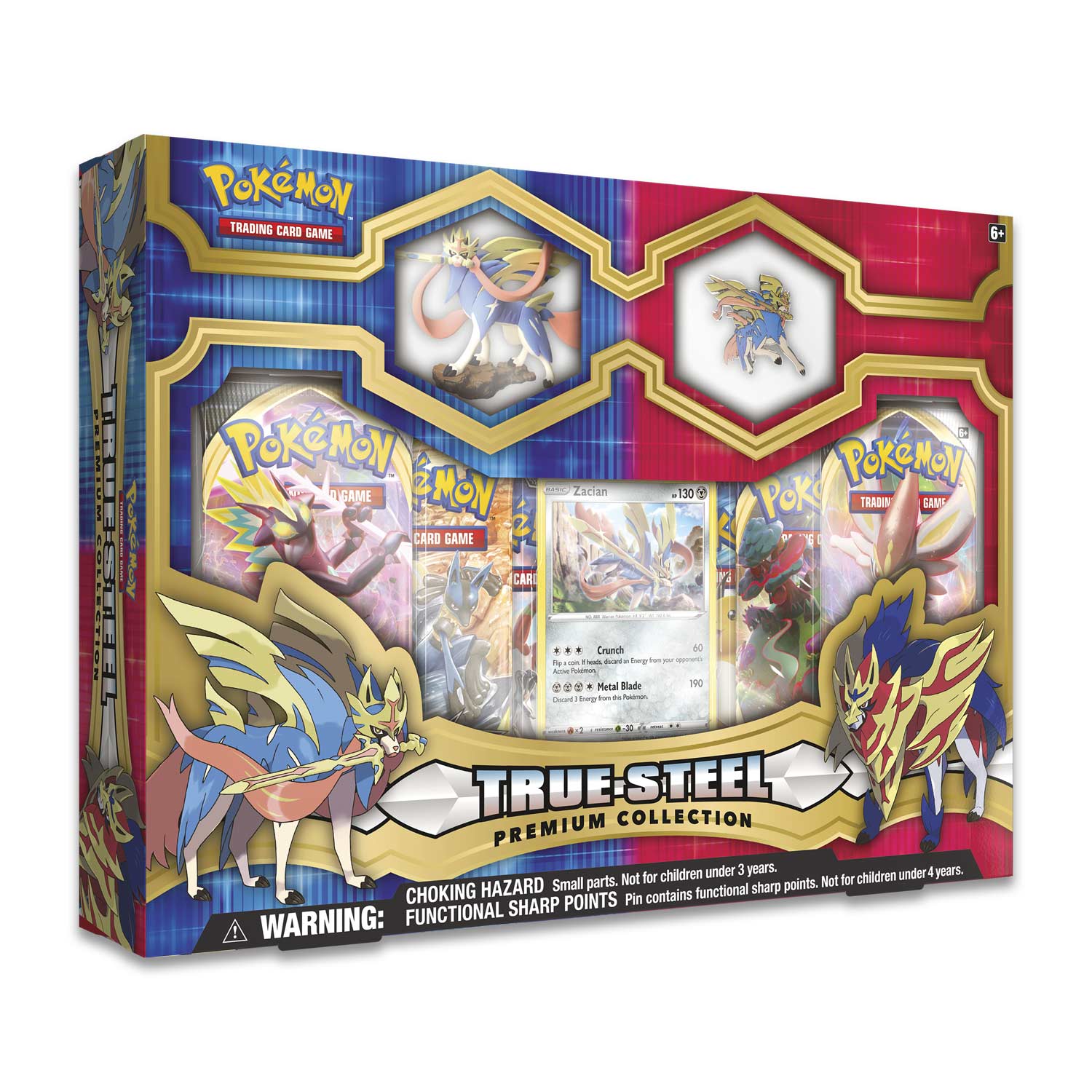 Sword & Shield: Darkness Ablaze - True Steel Premium Collection (Zacian) | GrognardGamesBatavia