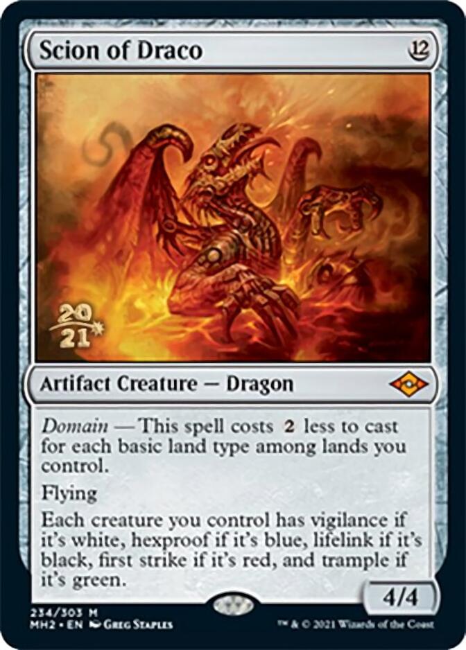 Scion of Draco [Modern Horizons 2 Prerelease Promos] | GrognardGamesBatavia