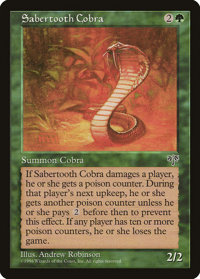 Sabertooth Cobra [Mirage] | GrognardGamesBatavia