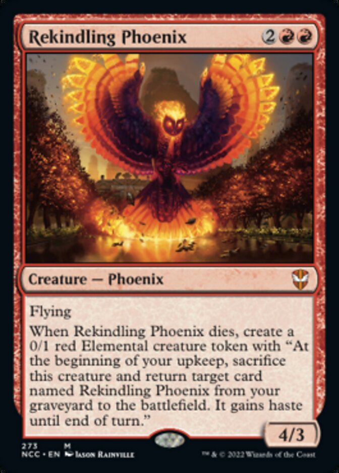 Rekindling Phoenix [Streets of New Capenna Commander] | GrognardGamesBatavia