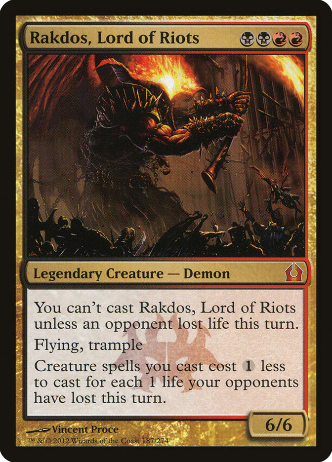 Rakdos, Lord of Riots [Return to Ravnica] | GrognardGamesBatavia