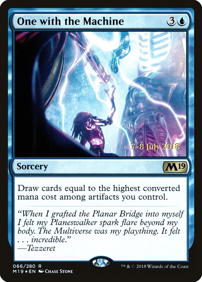 One with the Machine [Core Set 2019 Prerelease Promos] | GrognardGamesBatavia