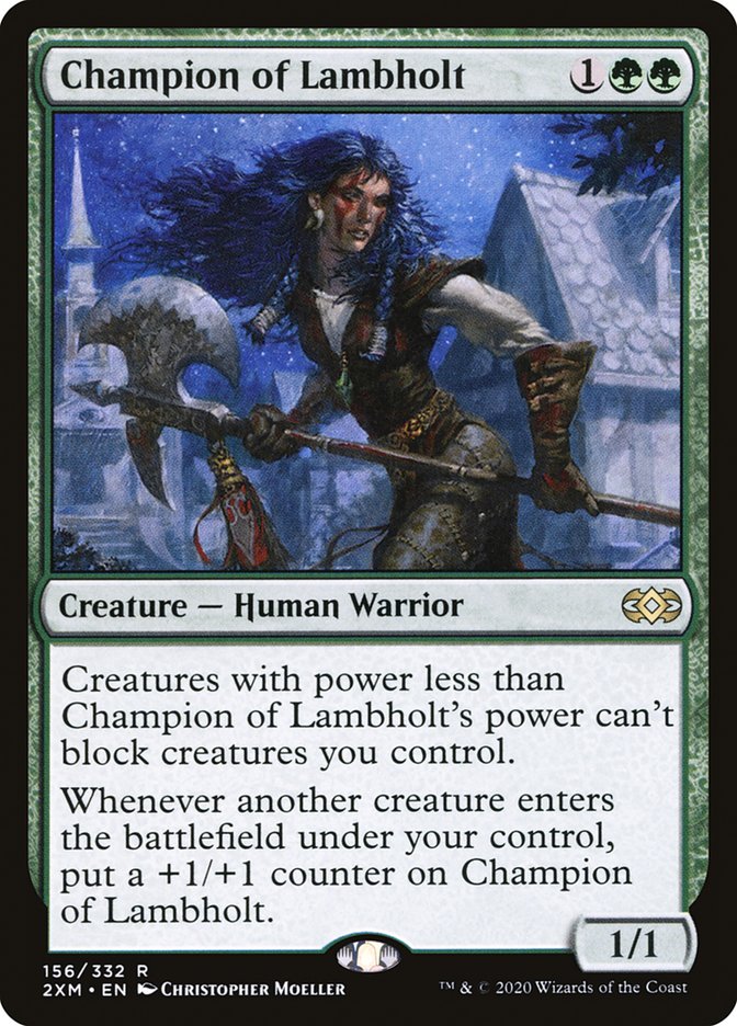 Champion of Lambholt [Double Masters] | GrognardGamesBatavia